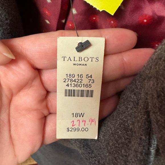 NWT, Wool Blend Collared OverCoat, Button Up, Two Front Pockets, Torrid, 18W - Picture 5 of 5